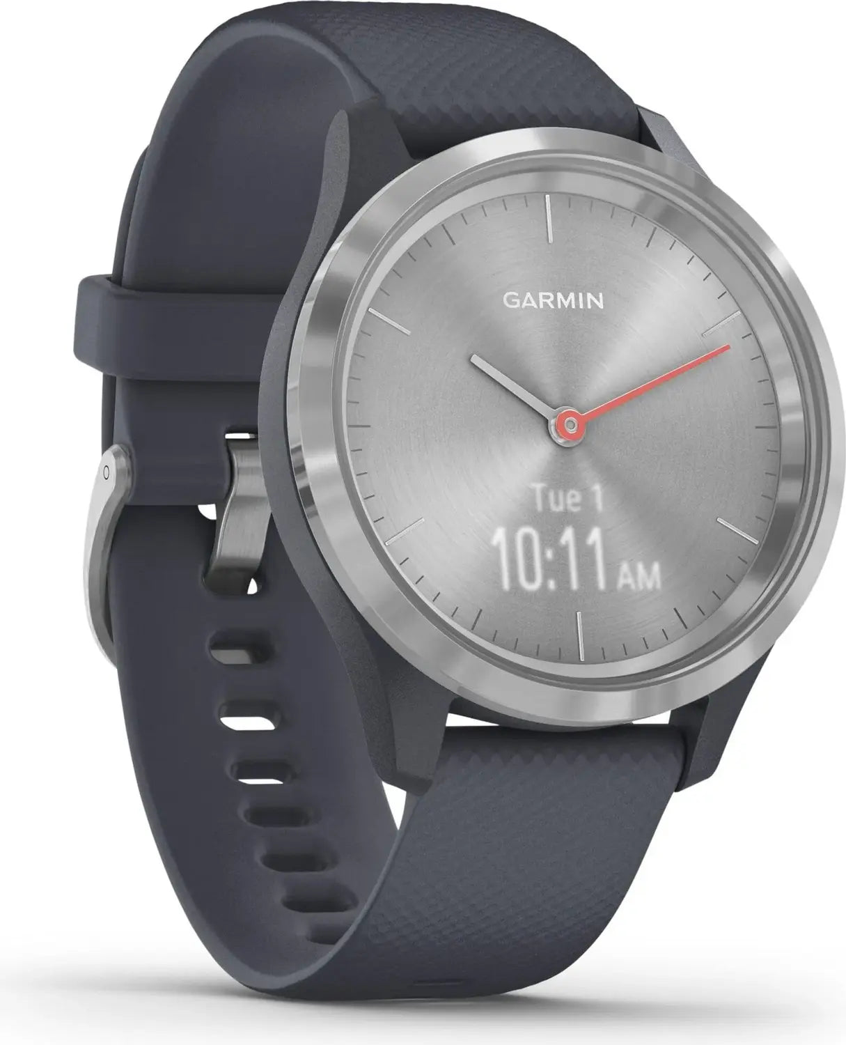 B-Ware Garmin Fitnesstracker Uhr Fitnessarmband Vivomove 3 S Granitblau Silber Onesize - 753759234249
