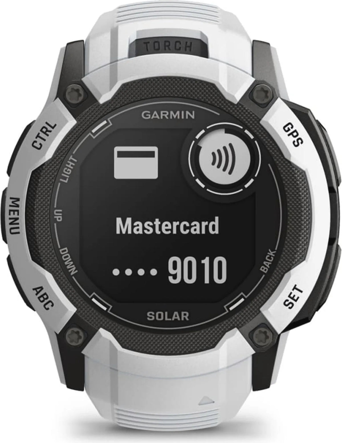 Garmin Uhr Smartwatch Sportuhr Instinct 2X Solar 50mm Weiß GPS Bluetooth Onesize - 0753759319366