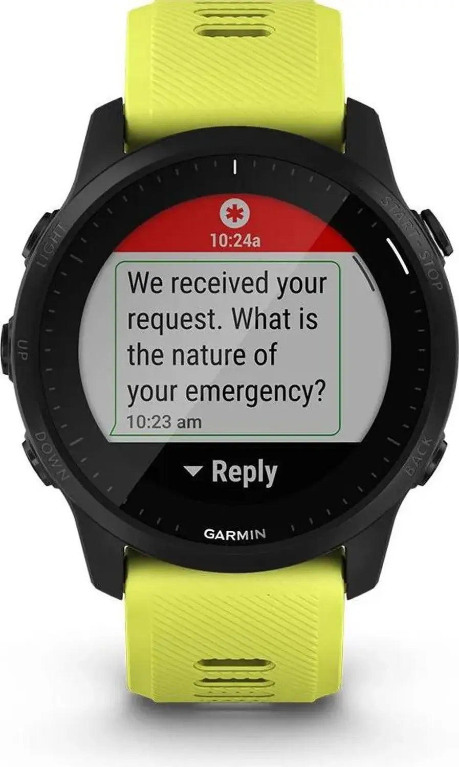 B-Ware Garmin Sportuhr Forerunner 945 Lte Bundle Hrm Brustgurt Schwimmgurt Gelb Onesize - 753759261320