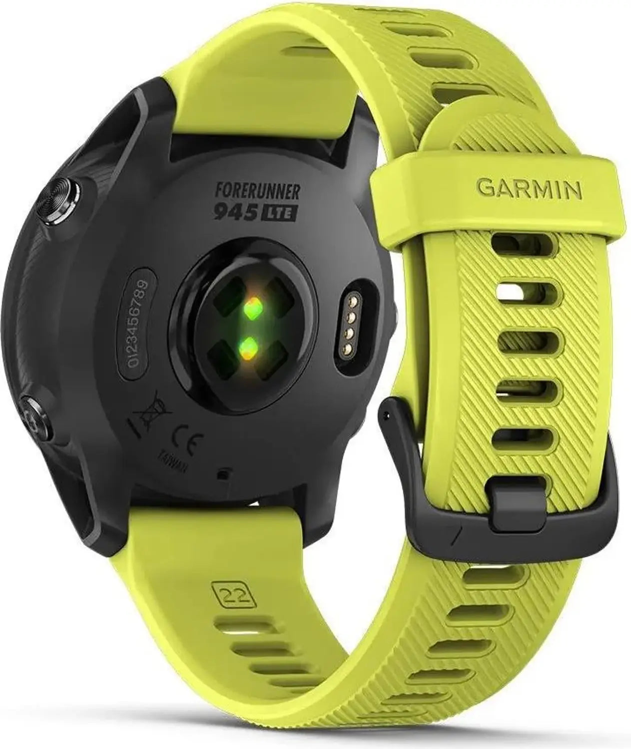 B-Ware Garmin Sportuhr Forerunner 945 Lte Bundle Hrm Brustgurt Schwimmgurt Gelb Onesize - 753759261320