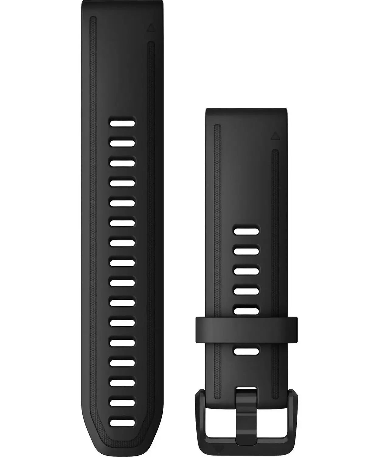 B-Ware Garmin Armband Band Quickfit 20mm Uhr Silikon Schwarz Fenix Instinct Onesize - 753759233341