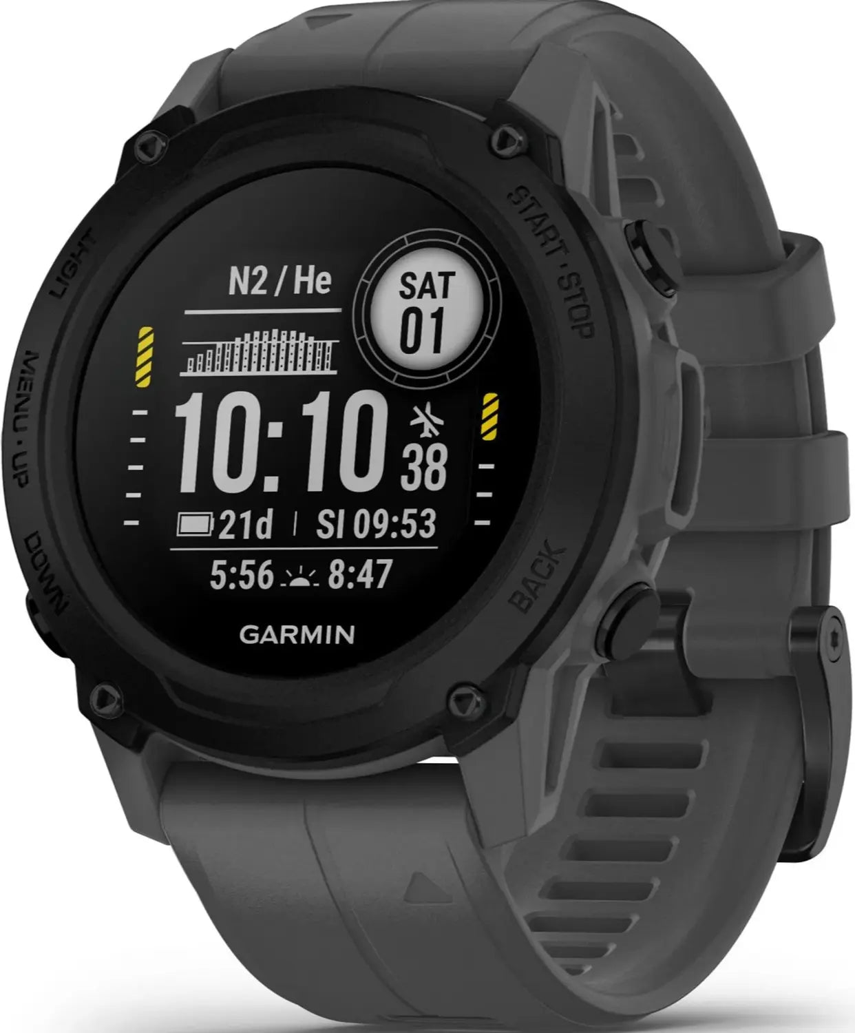 B-Ware Garmin Sportuhr Tauchcomputer Uhr Descent G1 Gps Schiefergrau Unisex Onesize - 753759283445