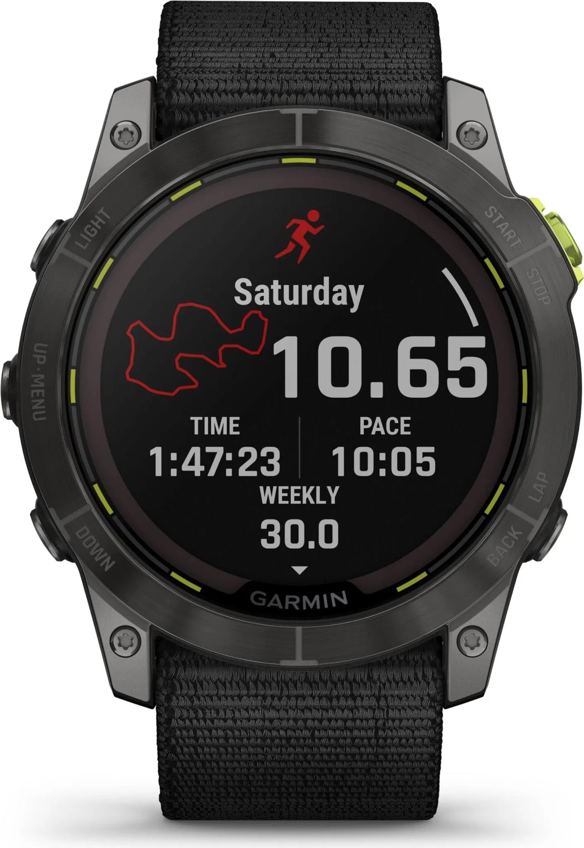 Garmin Sportuhr Smartwatch Uhr Enduro 2 Sapphire Solar DLC Titan Schwarz Onesize - 0753759296650