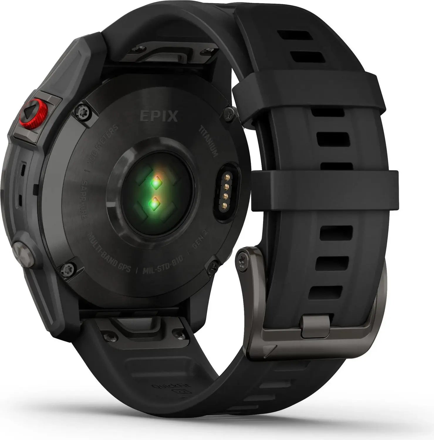 Garmin Sportuhr Uhr Gps Smartwatch Epix Gen 2 Saphir Titan 47 Mm Schwarz Ones324