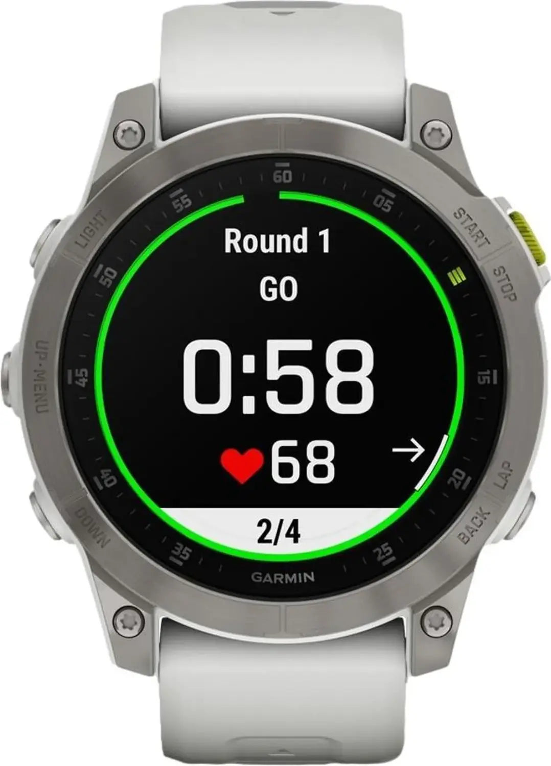 B-Ware Garmin Sportuhr Fitnessuhr Epix Gen 2 Gps Touchscreen Schneeweiss Titan Onesize - 753759281083