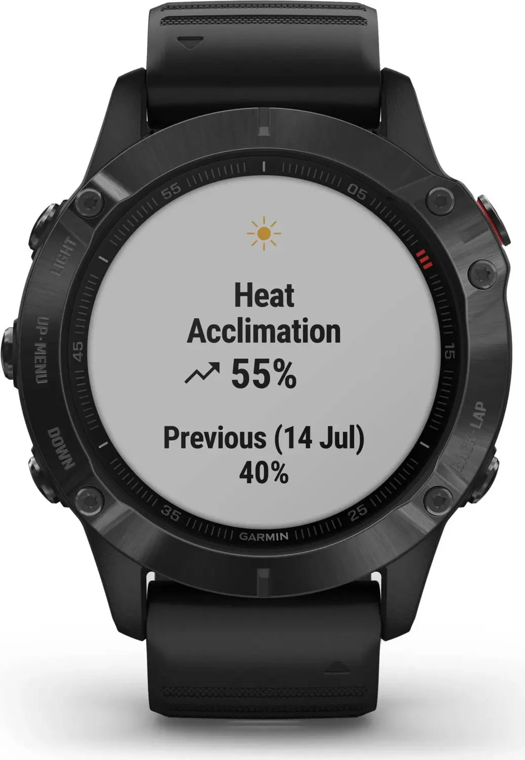 B-Ware Garmin Sportuhr Uhr Smartwatch Fenix 6 Pro Schwarz 47mm Gps Fitnessuhr Onesize - 753759232726