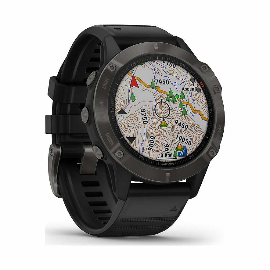 B-Ware Garmin Fenix 6 Sapphire Uhr Gps Multisportuhr Fitness Sportuhr Schwarz Onesize - 753759232757