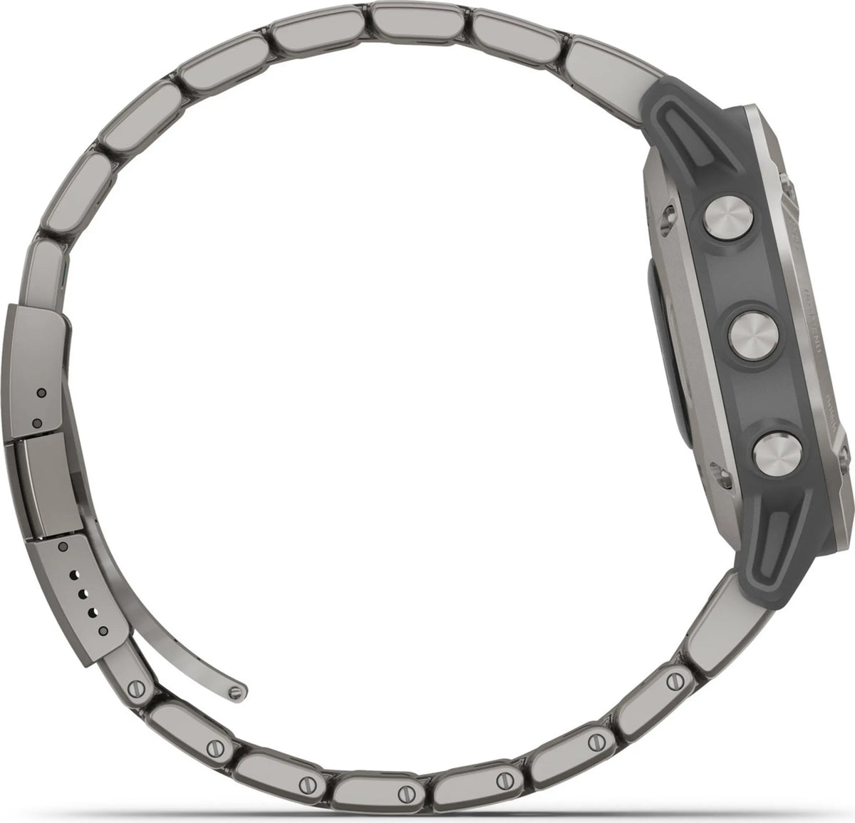 Garmin Sportuhr GPS Uhr Smartwatch Uhr fenix 6 Sapphire Titan 47mm Grau Onesize - 0753759232849