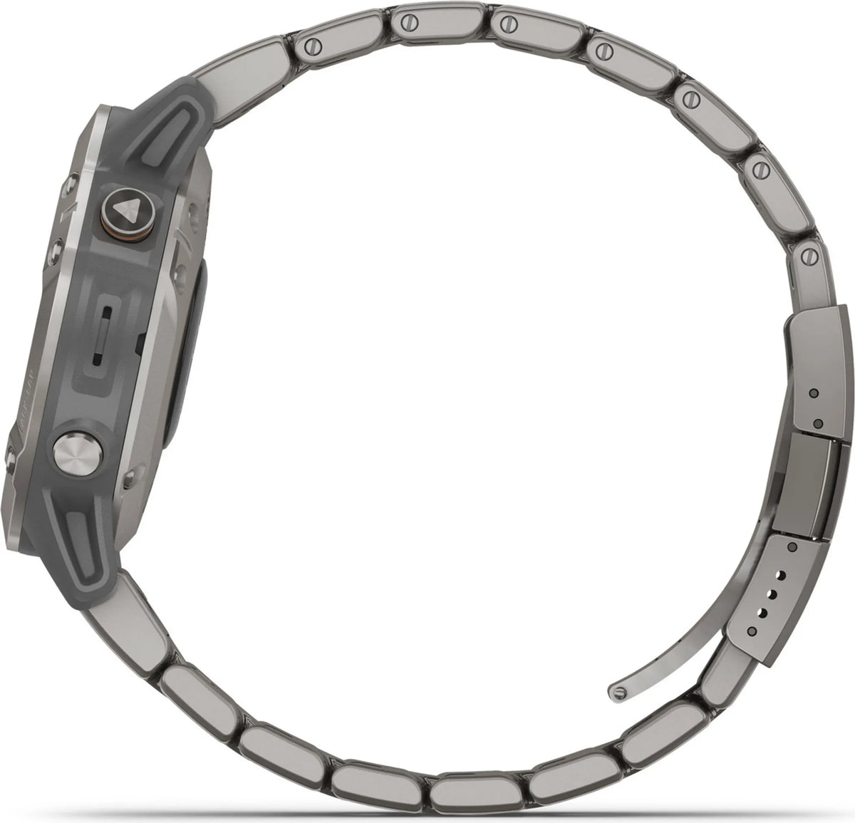 Garmin Sportuhr GPS Uhr Smartwatch Uhr fenix 6 Sapphire Titan 47mm Grau Onesize - 0753759232849