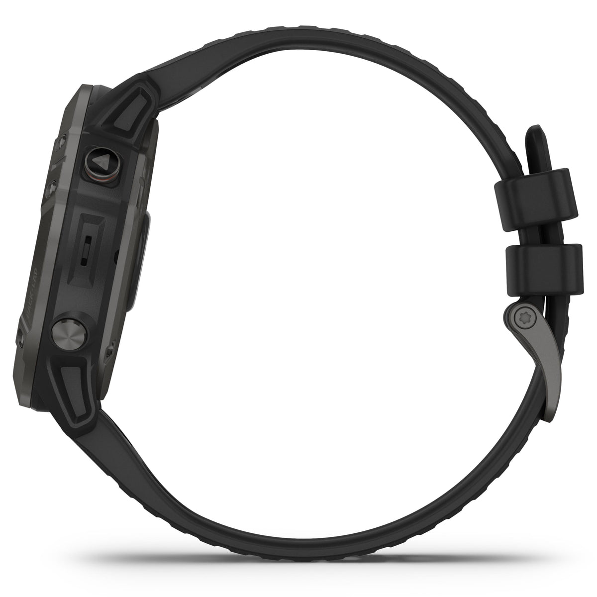 Garmin Fenix 6X Pro Solar Titanium Multisport GPS Uhr Smartwatch schwarz Onesize - 0753759232641