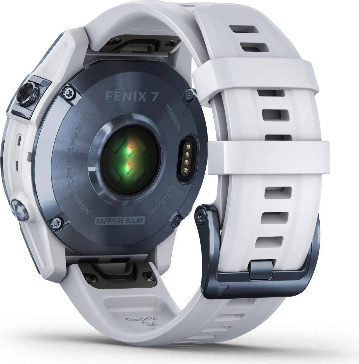 B-Ware Garmin Sportuhr Smartwatch Gps Uhr Fenix 7 Sapphire Solar Titan Weiß Onesize - 753759278113