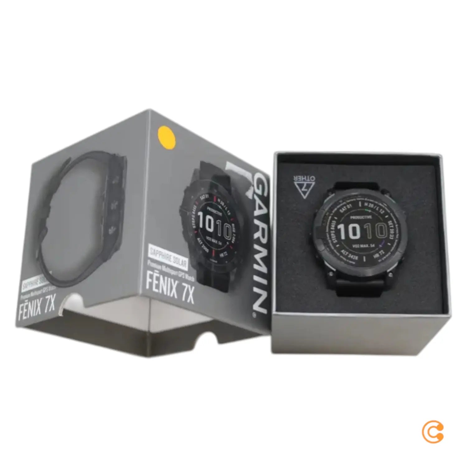 B-Ware Garmin Sportuhr Gps Fitnessuhr Fenix 7 X Sapphire Solar Titan Siehe Text/Foto - 753759278328
