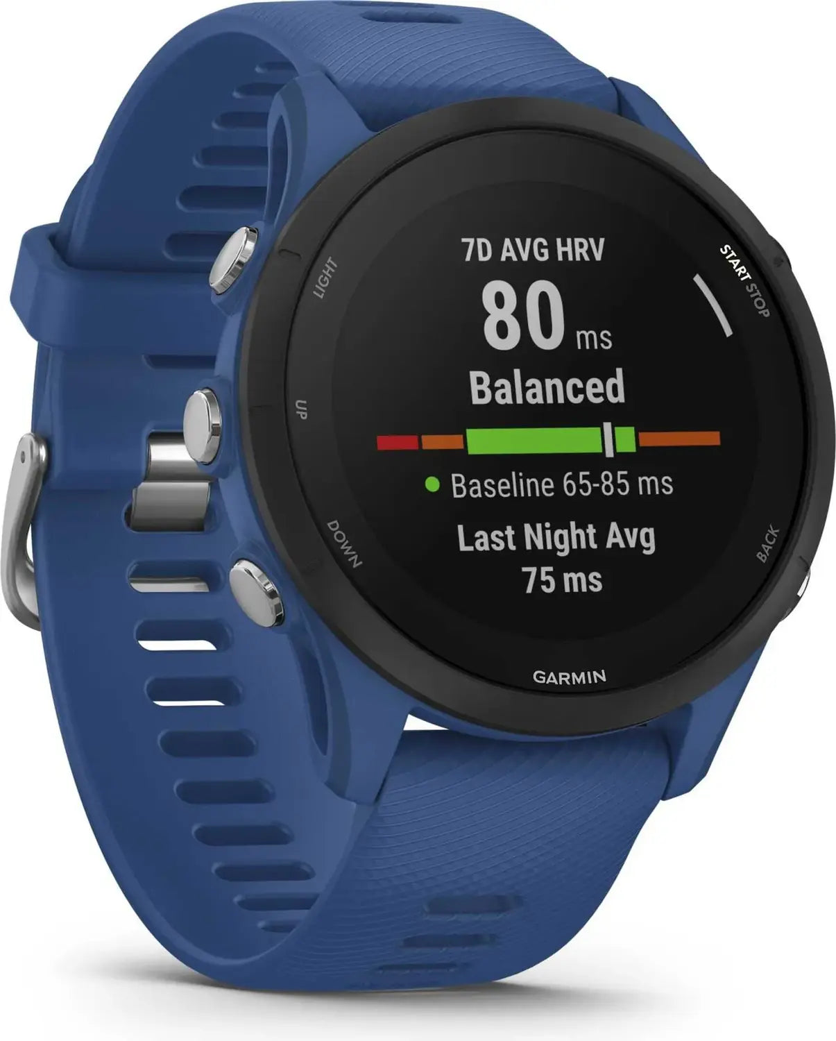 B-Ware Garmin Sportuhr Fitnessuhr Forerunner 255 Blau 46mm Gps Uhr Mip Unisex Onesize - 753759279882