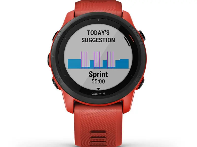 B-Ware Garmin Sportuhr Uhr Forerunner 745 Gps Triathlonuhr Trainingsuhr Onesize Rot174 - 753759261429