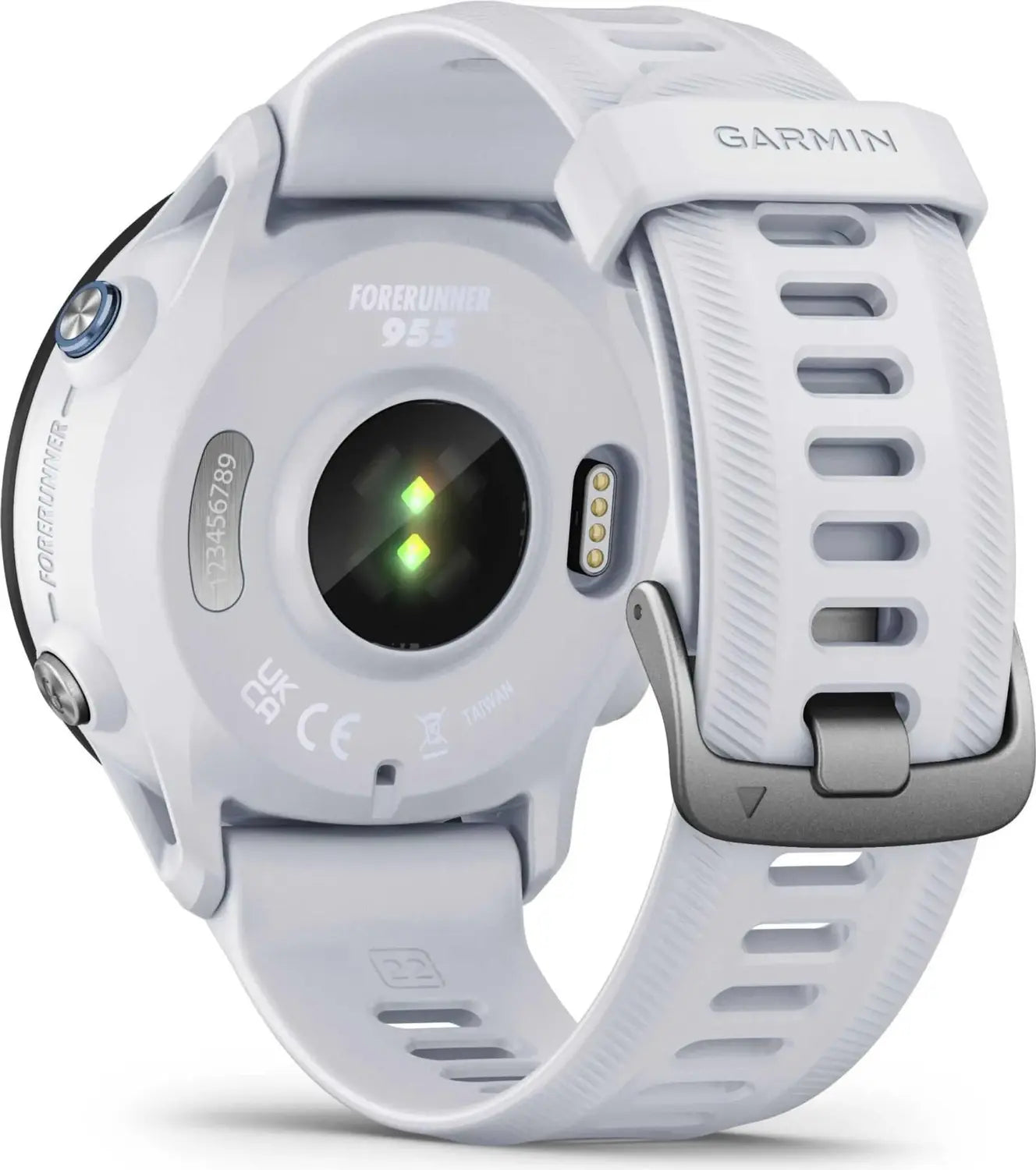 B-Ware Garmin Sportuhr Fitnessuhr Forerunner 955 Uhr Gps Steinweiß Android Rund Onesize - 753759297077