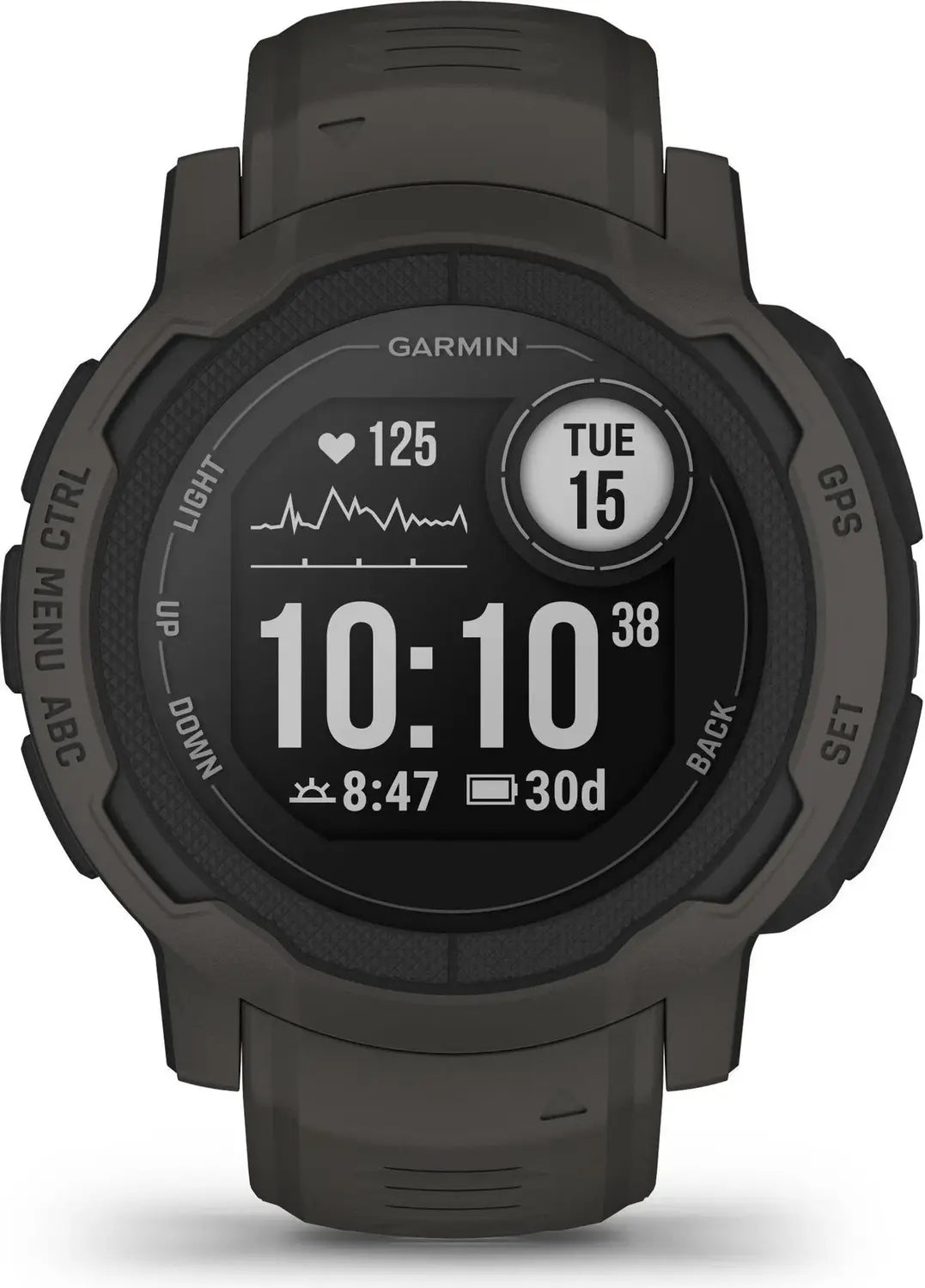 B-Ware Garmin Sportuhr Fitnessuhr Instinct 2 Gps Uhr Grau Herren Smartwatch Uhr Onesize - 753759278786