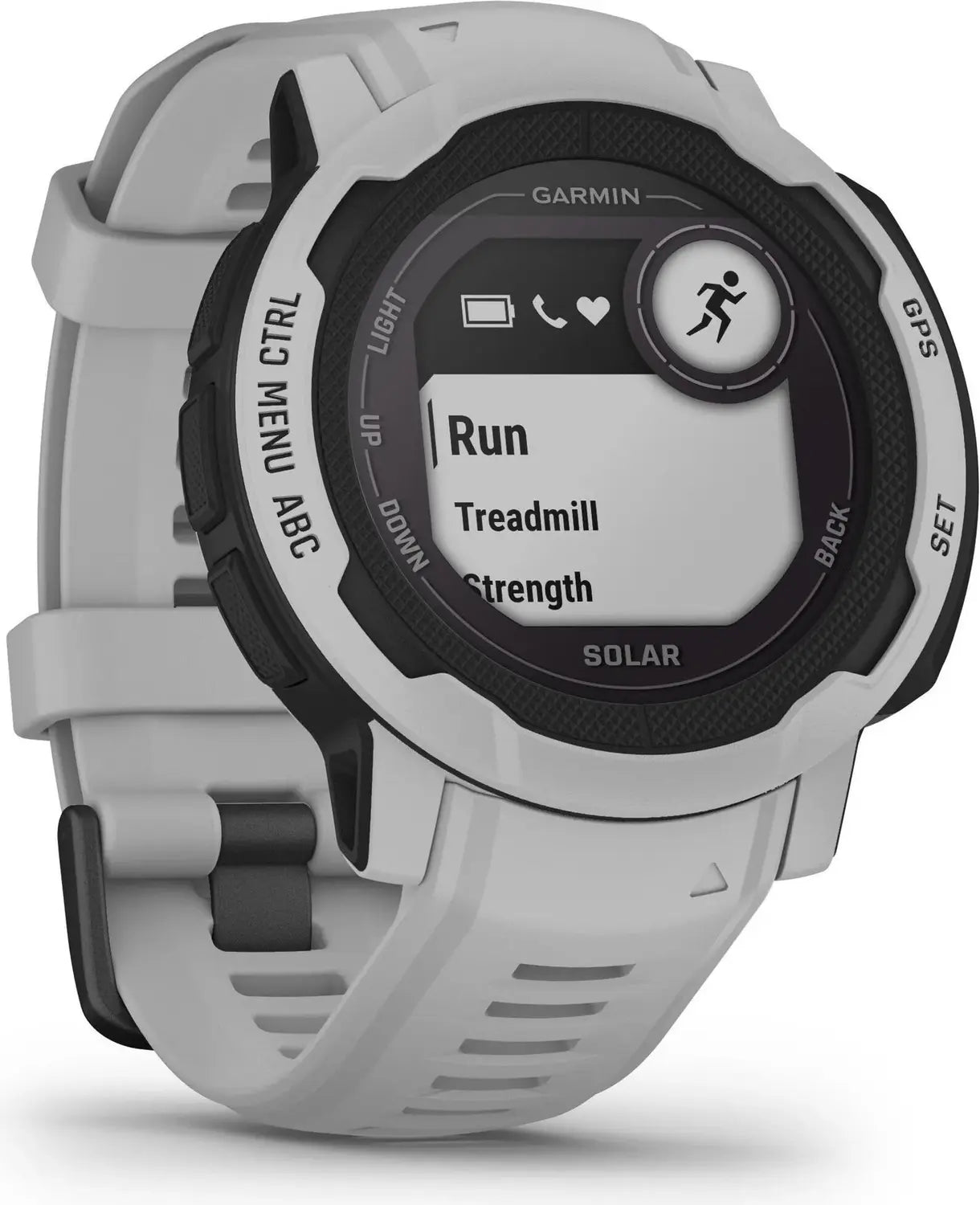 B-Ware Garmin Sportuhr Fitnessuhr Instinct 2 Solar Uhr Pulsmesser 45mm Hellgrau Onesize - 753759278878