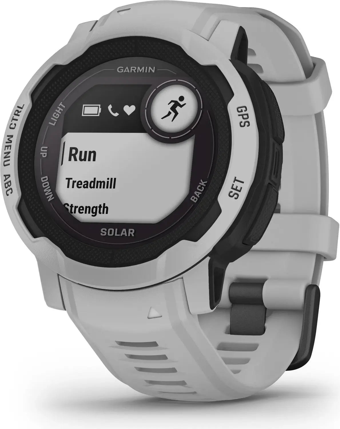 B-Ware Garmin Sportuhr Fitnessuhr Instinct 2 Solar Pulsmesser 45mm Hellgrau Siehe Text - 753759278878