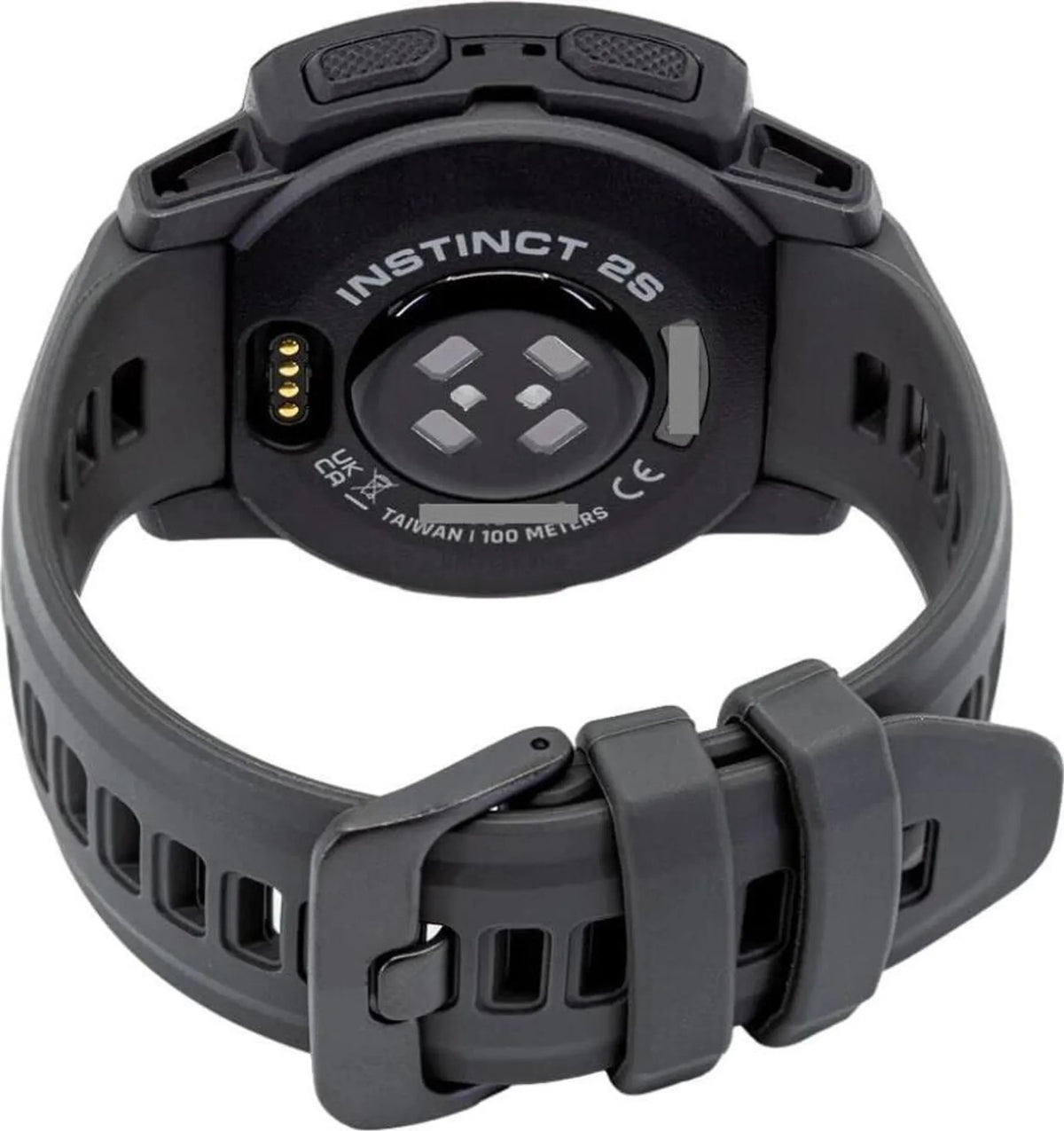 Garmin Sportuhr Smartwatch Instinct 2S Solar GPS Fitness Uhr 40 mm Grau Onesize - 0753759278700
