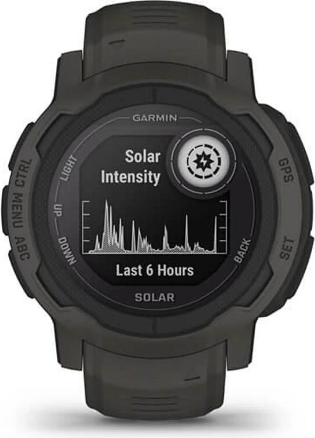 Garmin Sportuhr Smartwatch Instinct 2S Solar GPS Fitness Uhr 40 mm Grau Onesize - 0753759278700