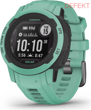 D-Ware Garmin Sportuhr Gps Fitness Smartwatch Instinct 2 S Solar Onesize Grün Defektware