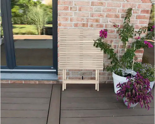 B-Ware Garden Place Gartentisch Balkontisch Tisch Klapptisch Holz Akazie 2 Personen  - 4306516451425