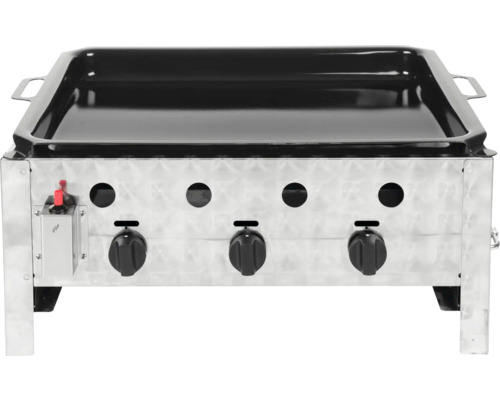 Gasbräter 3 Brenner Grillgerät Gastro Bräter Edelstahl 71 X 55,5 X 29,5 Cm B-Ware - 4306516451074
