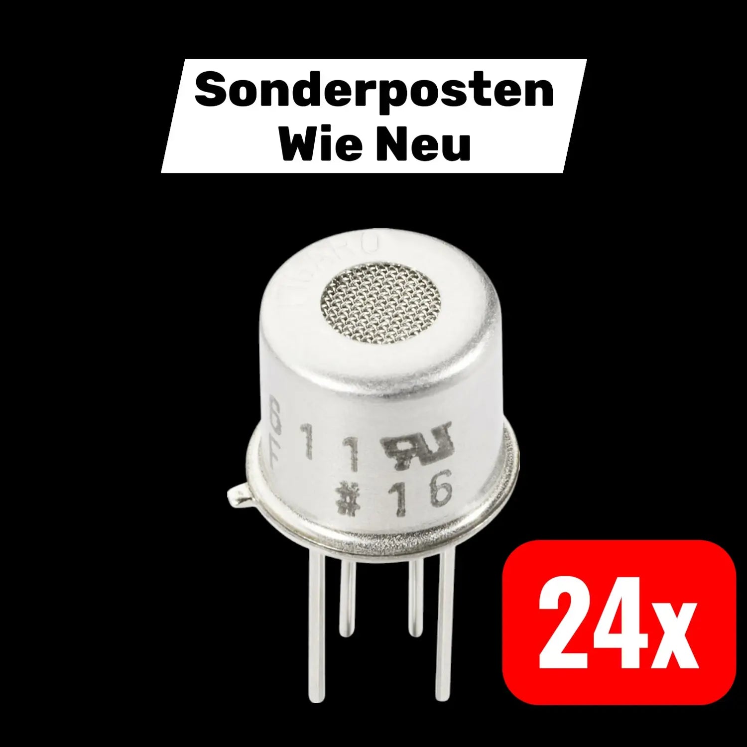 B-Ware Figaro Gas Sensor Sensor Modul Sensor Für Lp Gase Methan ø X H 9,2 Mm 24 Stück - 2050001008244