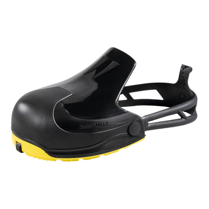 B-Ware Gaston Mille Sicherheitsüberschuh überziehschuh Besucher Schwarz Schutzkleidung