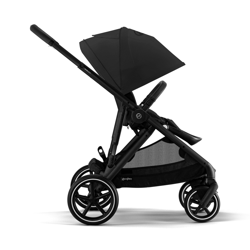 B-Ware Cybex Gazelle S Moon Black Frame Kinderwagen Für Ein Bis Zwei Kinder Reisebuggy - 4063846322435