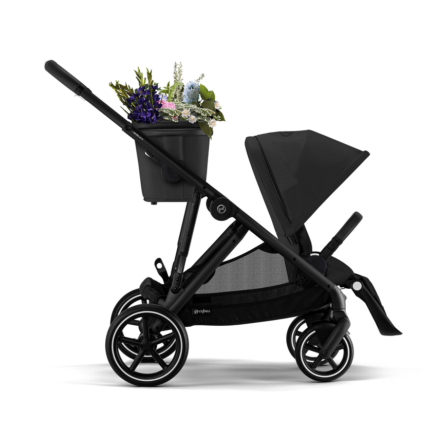 B-Ware Cybex Gazelle S Moon Black Frame Kinderwagen Für Ein Bis Zwei Kinder Reisebuggy - 4063846322435