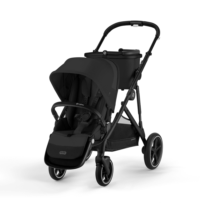 B-Ware Cybex Gazelle S Moon Black Frame Kinderwagen Für Ein Bis Zwei Kinder Reisebuggy - 4063846322435