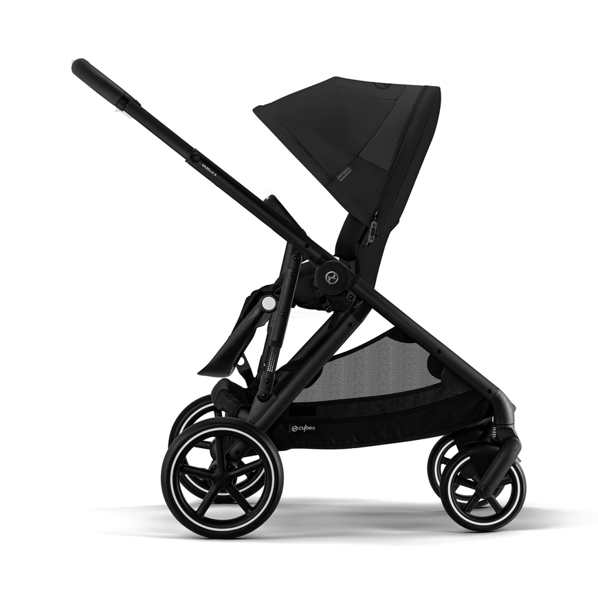 B-Ware Cybex Gazelle S Moon Black Frame Kinderwagen Für Ein Bis Zwei Kinder Reisebuggy - 4063846322435