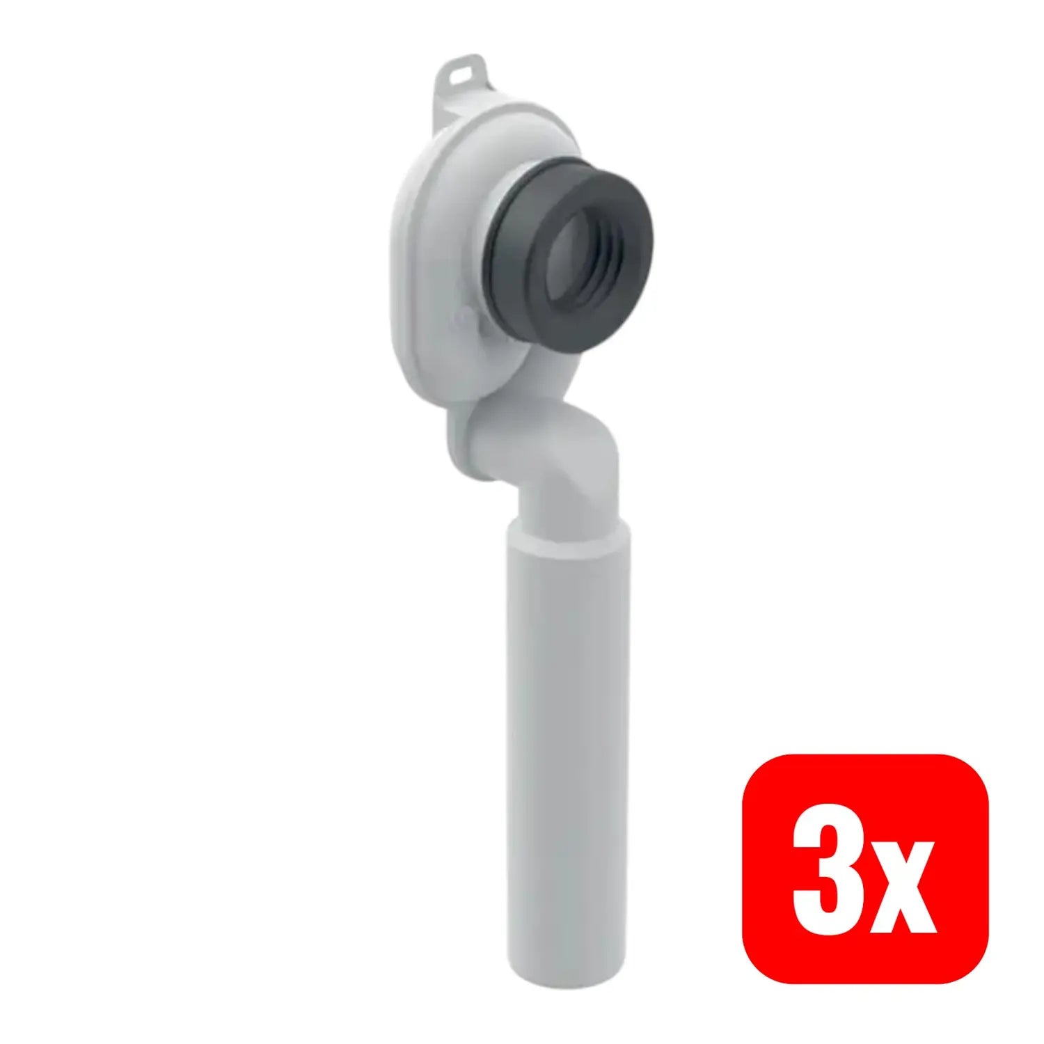 B-Ware Geberit Urinalgeruchsverschluss Siphon Urinal Zubehör 50mm Vertikal 3 Stück - 4025416585282