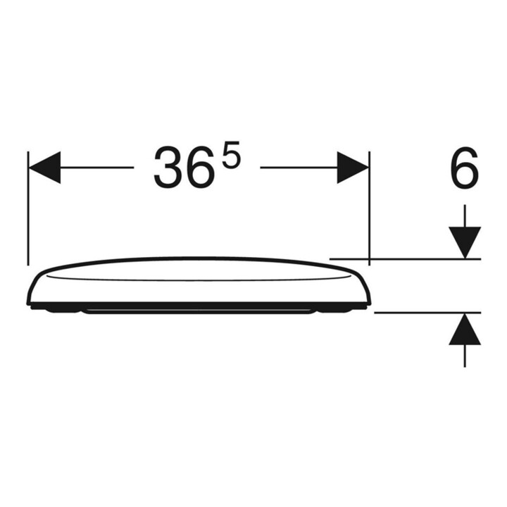 B-Ware Geberit Wc Sitz Toilettensitz Klositz Renova Weiß Duroplast Scharnier Edelstahl - 4022009284683