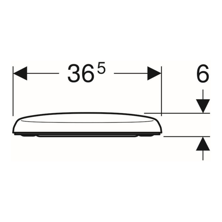 B-Ware Geberit Wc Sitz Toilettensitz Klositz Renova Weiß Duroplast Scharnier Edelstahl - 4022009284683