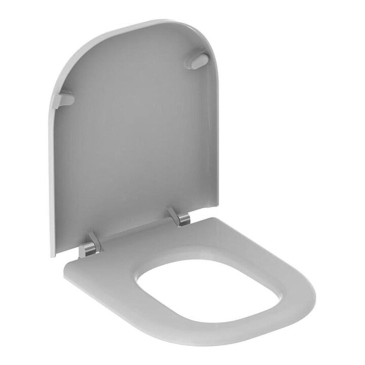 B-Ware Geberit Wc Sitz Toilettensitz Renova Comfort Barrierefrei Weiß Befestigung Unten - 4022009353396