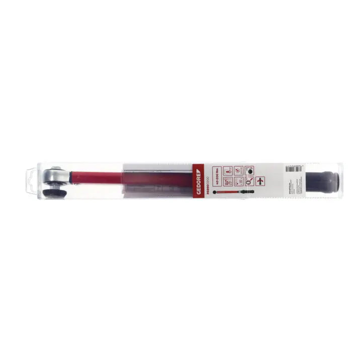 B-Ware Gedore Red Drehmomentschlüssel Werkzeug Ratsche 1/2 Zoll 40 200 Nm Stahlrohr    - 4060833012171
