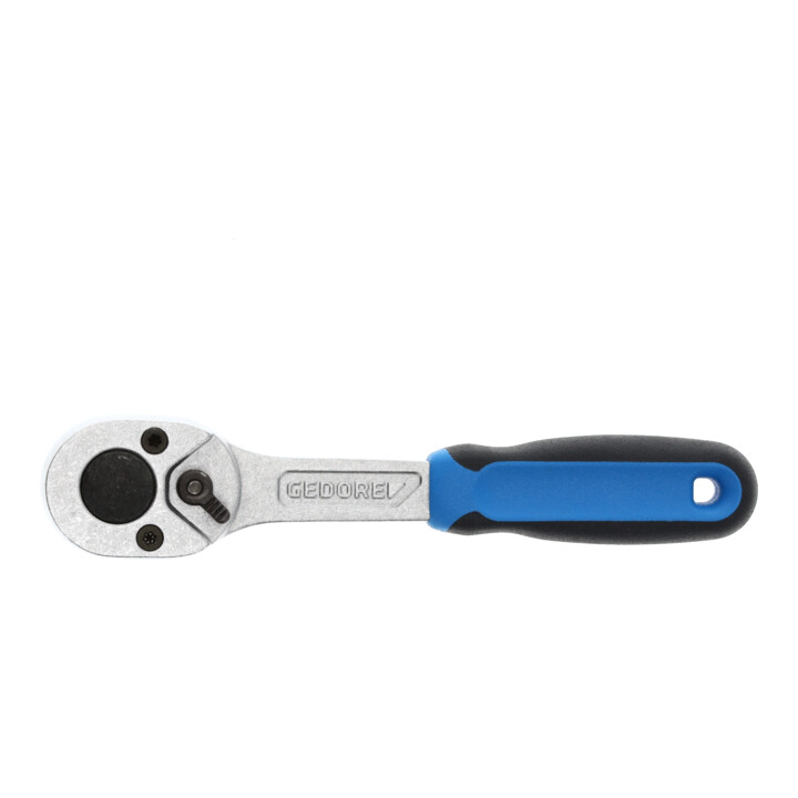 Gedore Umschaltknarre Ratsche 1/4 Zoll 6 3 Mm Antrieb 129 Mm 2 K Griff Blau       B-Ware - 4010886618042