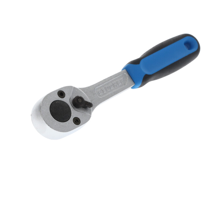 Gedore Umschaltknarre Ratsche 1/4 Zoll 6 3 Mm Antrieb 129 Mm 2 K Griff Blau       B-Ware - 4010886618042