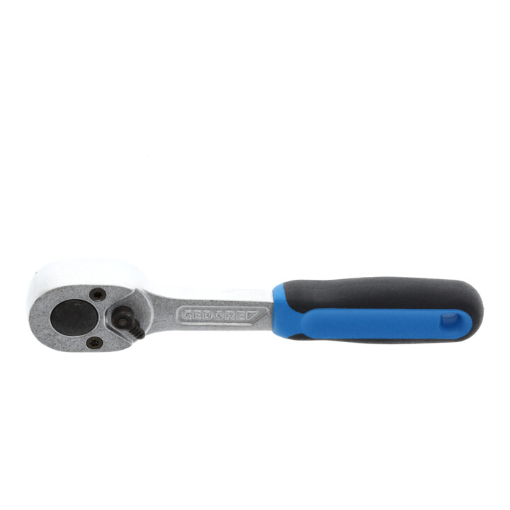 Gedore Umschaltknarre Ratsche 1/4 Zoll 6 3 Mm Antrieb 129 Mm 2 K Griff Blau       B-Ware - 4010886618042