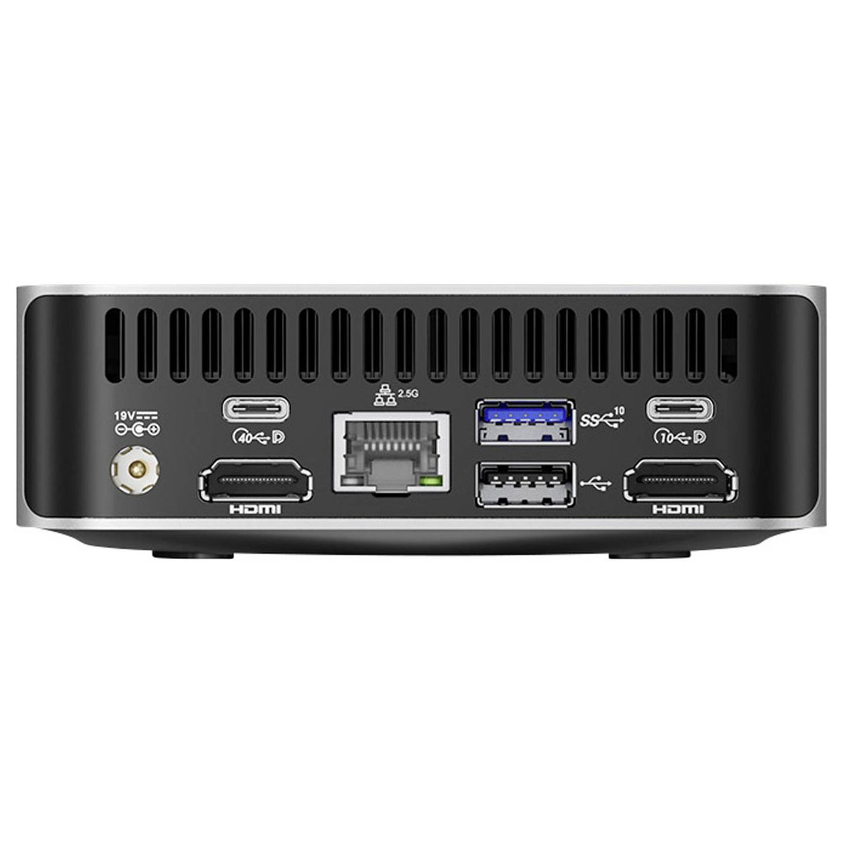 GEEKOM Mini PC Computer A6 Desktop Silber VESA HDMI 16 GB Ryzen 7 6800 Win11 Pro - 4064161499819
