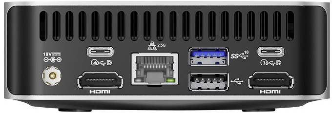 GEEKOM Mini PC Mini A 7 AMD Ryzen 7 7840HS 32 GB RAM 1TB SSD AMD Radeon Computer - 4064161318806