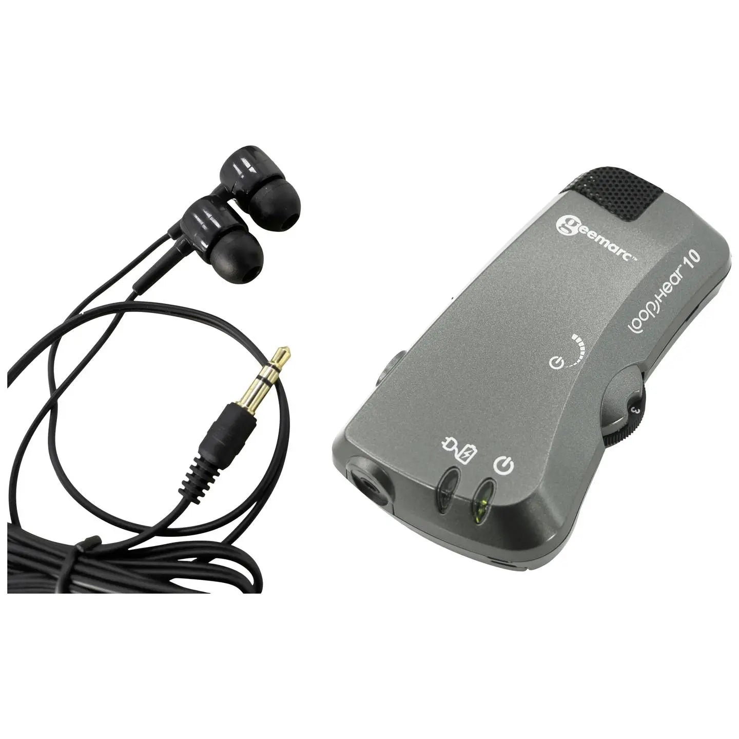 D-Ware Geemarc Hörverstärker Headset Anschluss Hörgerät Mikrofon Verstärker Defektware - 3521350012187