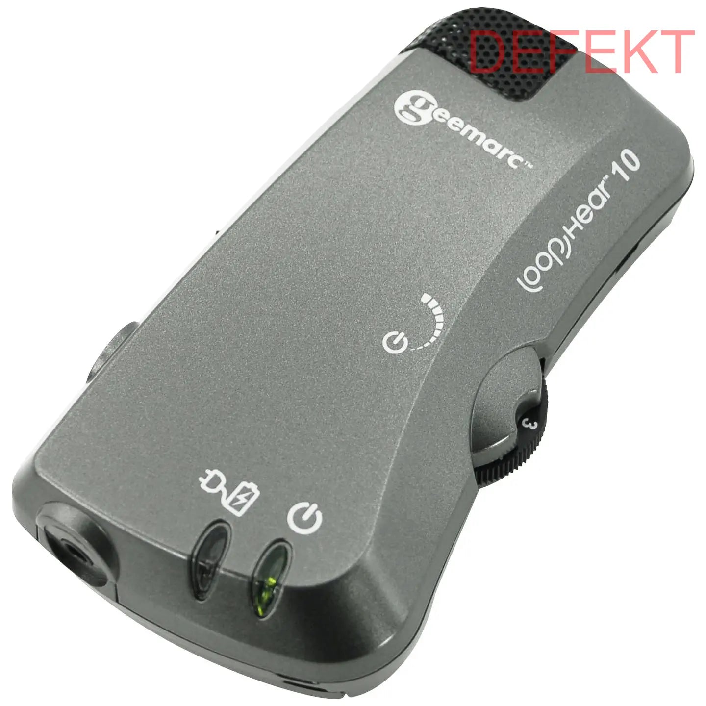 D-Ware Geemarc Hörverstärker Headset Anschluss Hörgerät Mikrofon Verstärker Defektware - 3521350012187