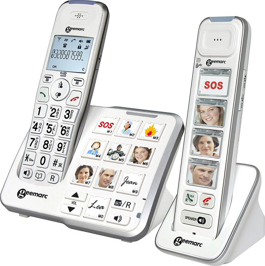 B-Ware Geemarc Mobility Pack Foto Schnurloses Großtastentelefon Telefon Fototasten414 - 3521350020854