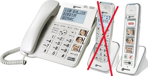 B-Ware Geemarc Pack Senior 295 Schnurgebundenes Seniorentelefon Mobil Siehe Text/Foto