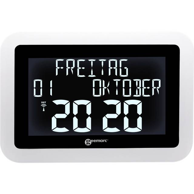 Geemarc VISO15 Funkuhr Funkwecker Wecker Funk-Ecker Funk-Uhr - 3521350009408
