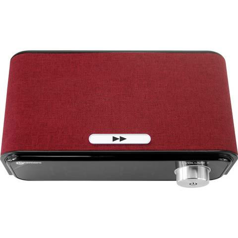 B-Ware Geemarc Viso Tempo 200 Mp3 Player Wecker Lautsprecher 8 Gb Für Senioren Rot