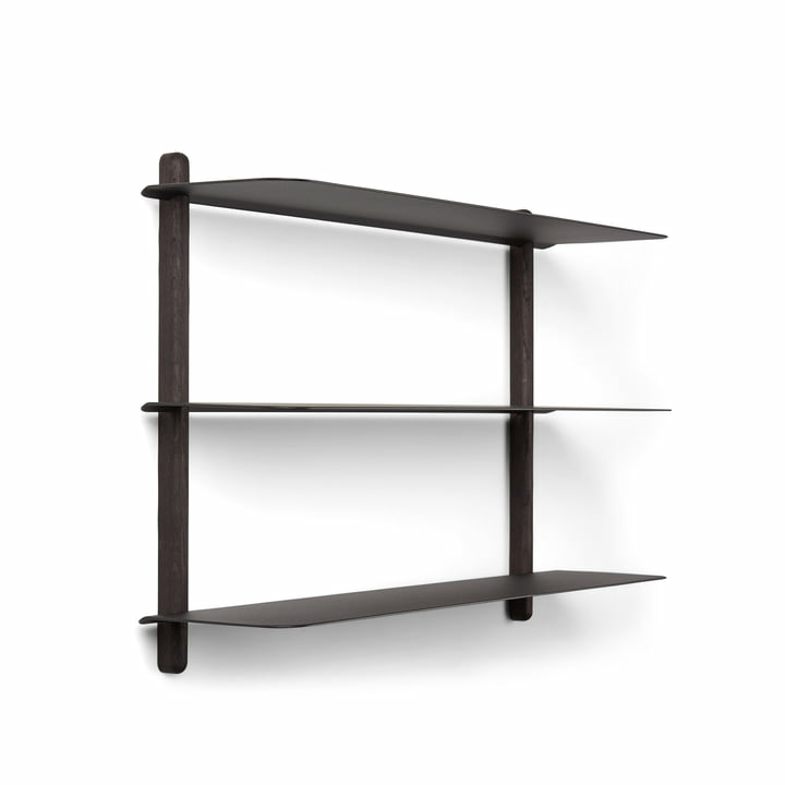 Gejst Nivo Wandregal A Hängeregal Wandregal Hängeregal Regal 64 Cm Schwarz B-Ware - 5712731201001